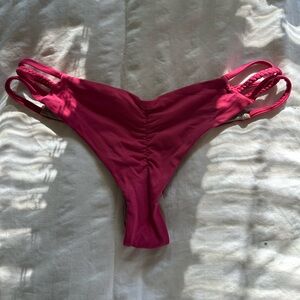 Midori Pink Strappy Swimsuit Bottom